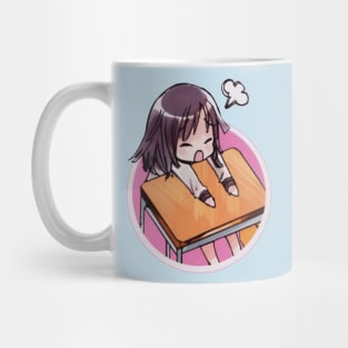 Kimi to Nadeko (Bakemonogatari) "Fake Back Cover" Mug